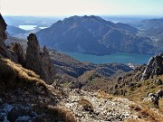 Rifugio Rosalba (1730 m) con Colle Garibaldi (1824 m) in autunnale ad anello il 28 ottobre 2020 - FOTOGALLERY